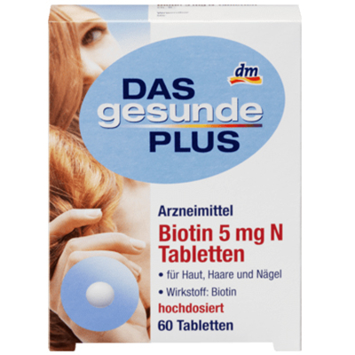 德国Das Gesunde Plus生物素维生素防白发T发M甲护发