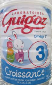 法国Guigoz3段有机奶粉 800g
