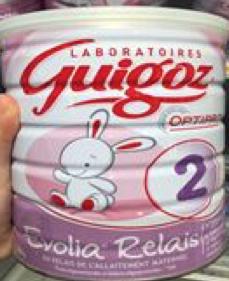 法国古戈士GUIGOZ2段标准奶粉900g