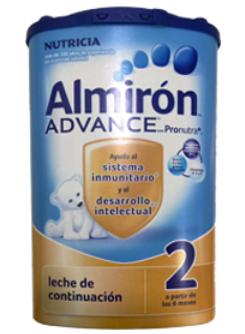 西班牙Almiron 阿米龙婴儿奶粉2段 800g