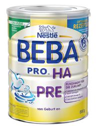 德国Nestlé雀巢BEBA贝巴适度水解奶粉Pre段（0-3个月）800g