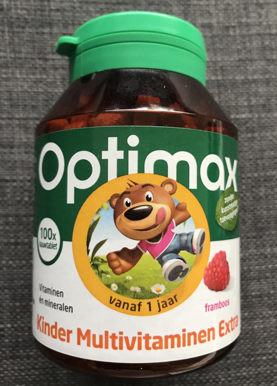 荷兰optimax小熊婴儿多元维生素100片