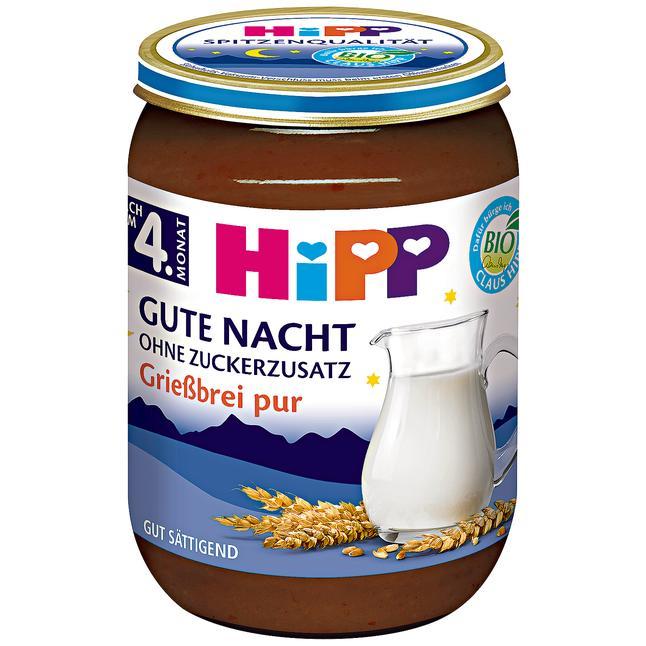 德国喜宝Hipp晚安小麦粥 4M 190g
