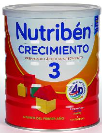 西班牙Nutriben纽资本婴儿奶粉3段 800g
