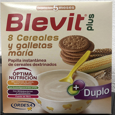 BLE+DUPLO 谷物饼干味米糊 600g
