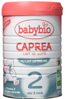 法国伴宝乐BABYBIO羊奶系列6-12个月2段900g