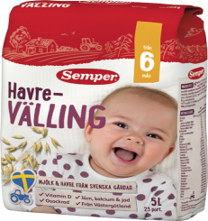 瑞典Semper森宝6个月儿童谷物奶粉725g