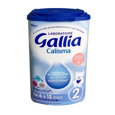 法国GALLIA佳丽雅2段标准成长奶粉900g
