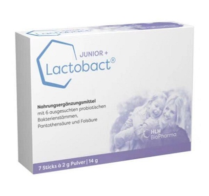 德国Lactobact儿童2岁以上有机益生菌粉1g*7包